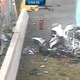 Illustration for article titled Audi R18 Destroyed In Huge Le Mans Crash
